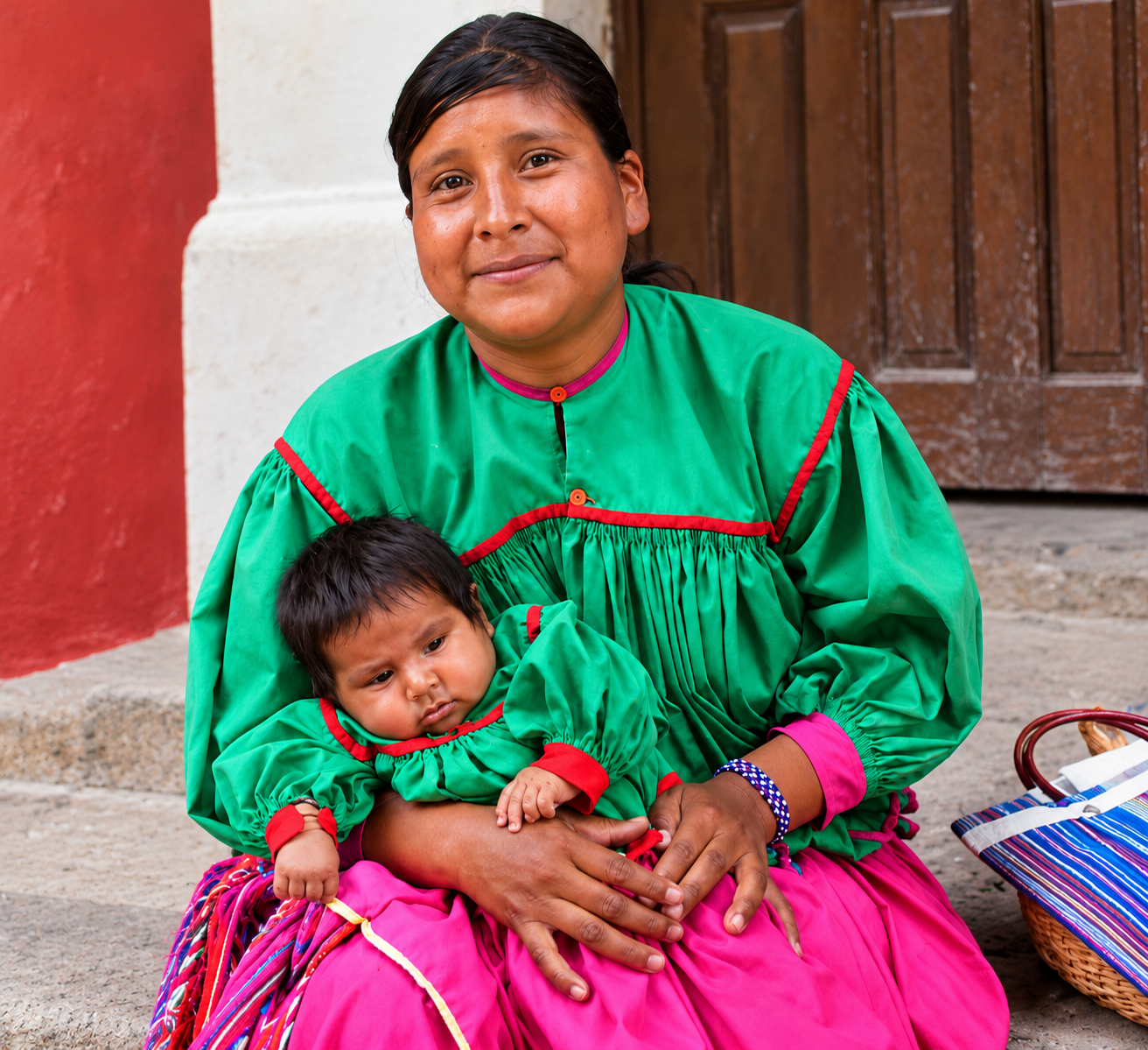 Mère rarámuri et son enfant au Chihuahua, Mexique — L'authenticité selon Passion Mexique